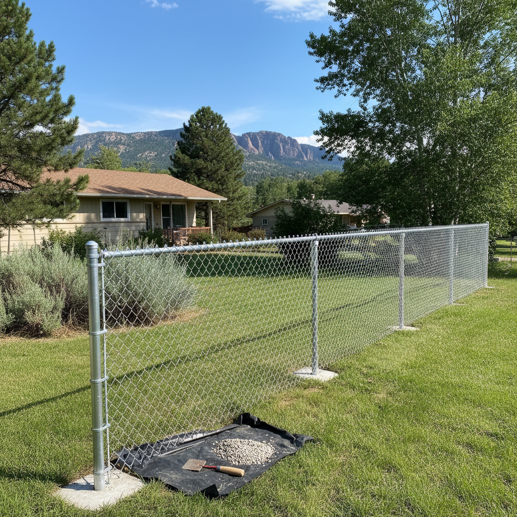 Chain Link Fence Installation