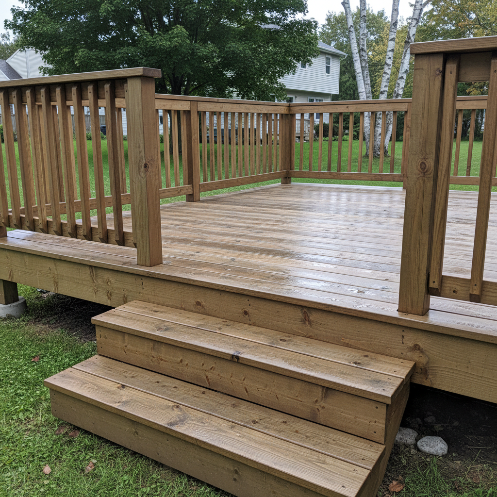 Wooden Decks in Manchester, CT