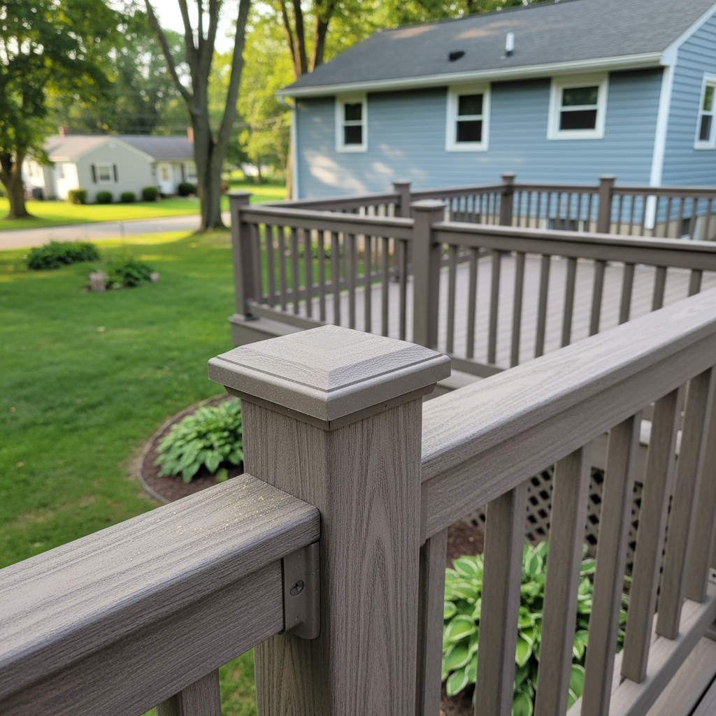 Deck Railing Installation in Manchester, CT