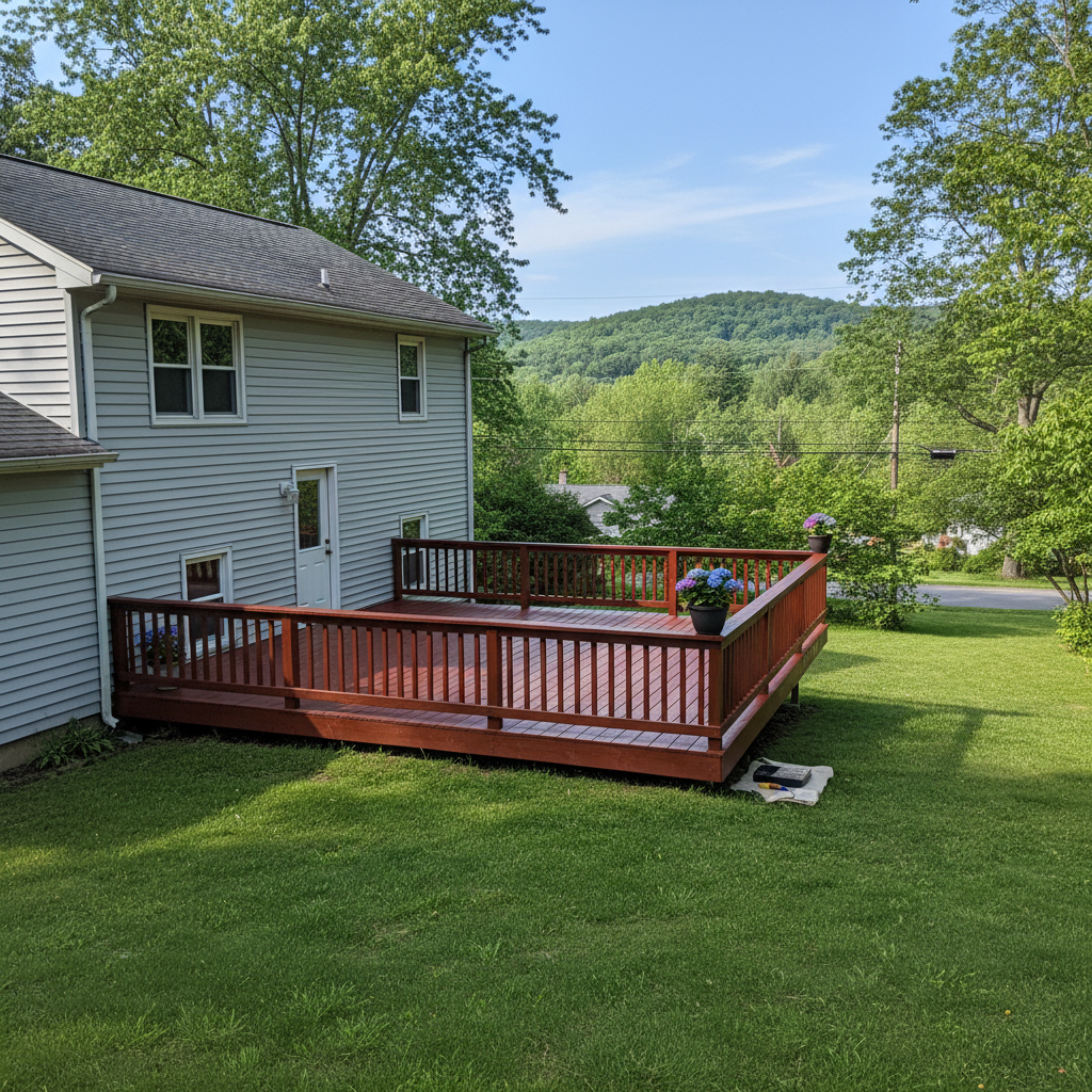 Deck Painting & Staining in Manchester, CT