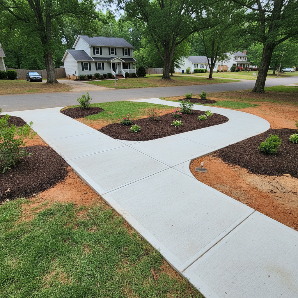 Concrete Sidewalks