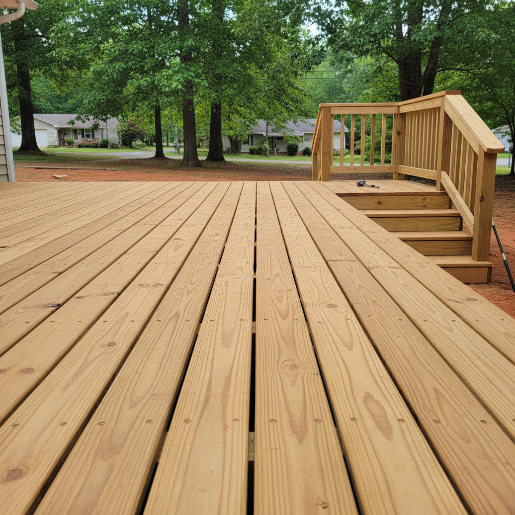 Wooden Decks in Morganton, NC