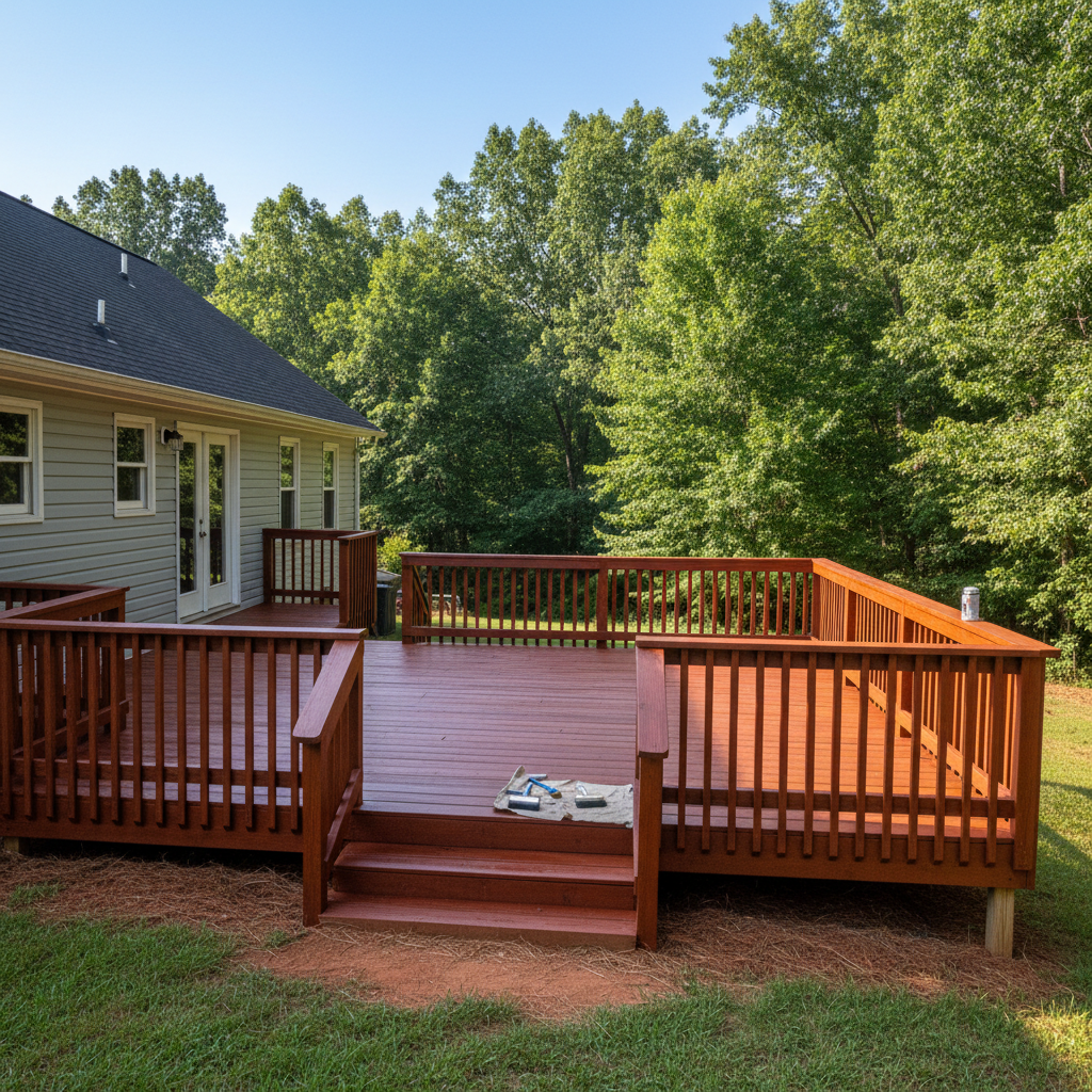 Deck Painting & Staining in Morganton, NC