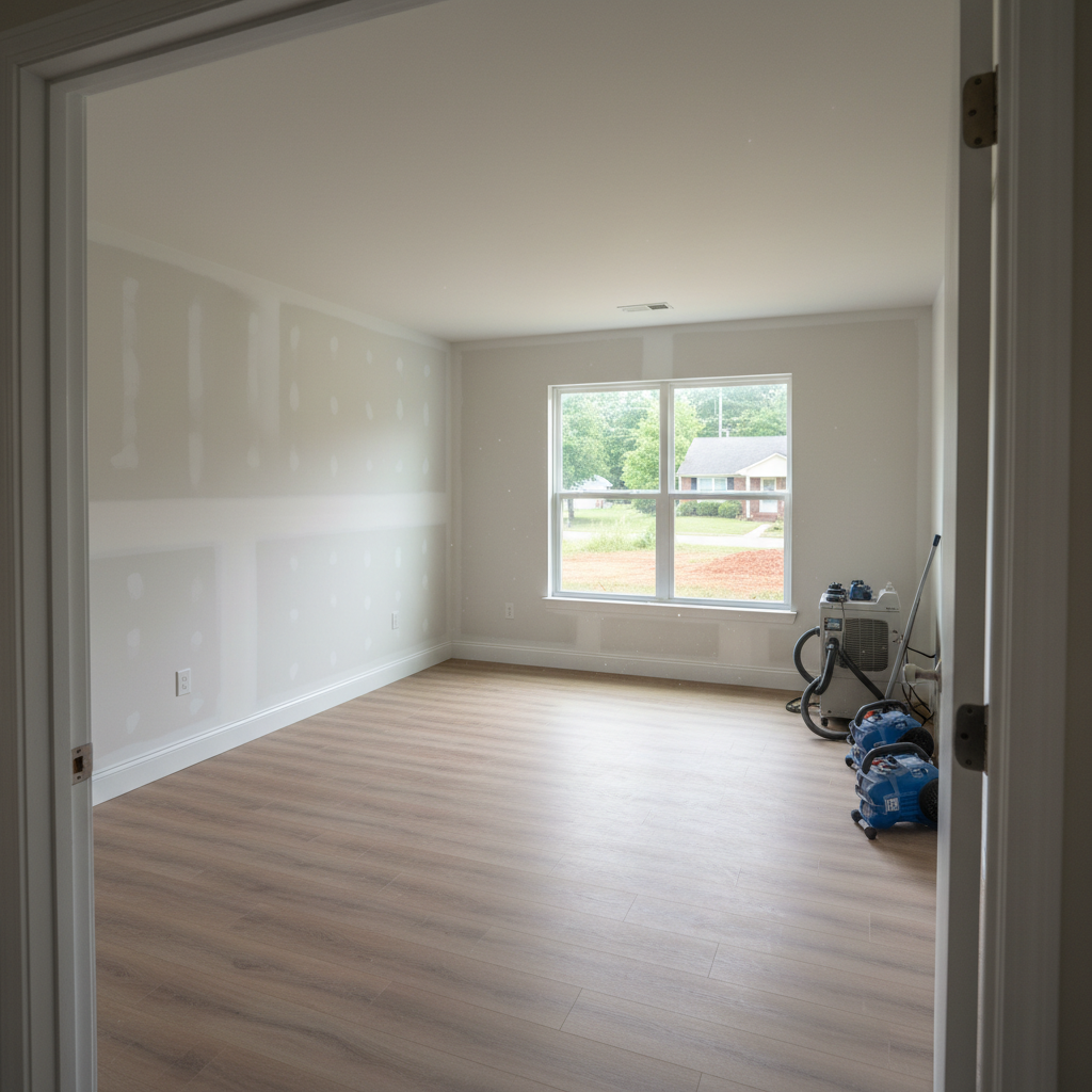 Water Damage Cleanup in Charlotte