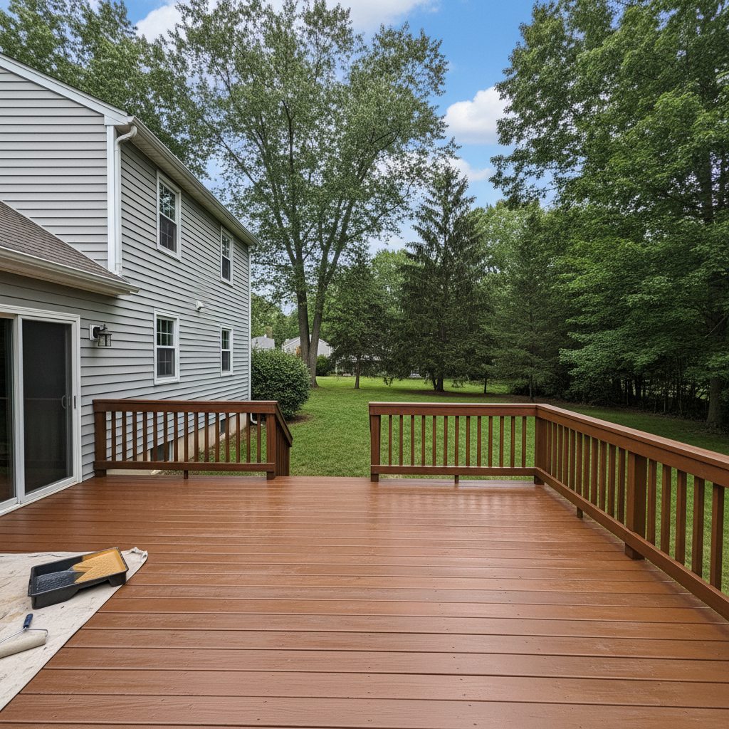 Deck Painting & Staining