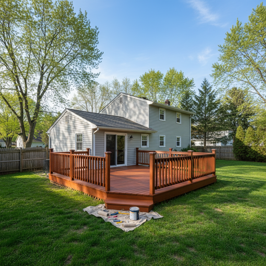 Deck Painting & Staining