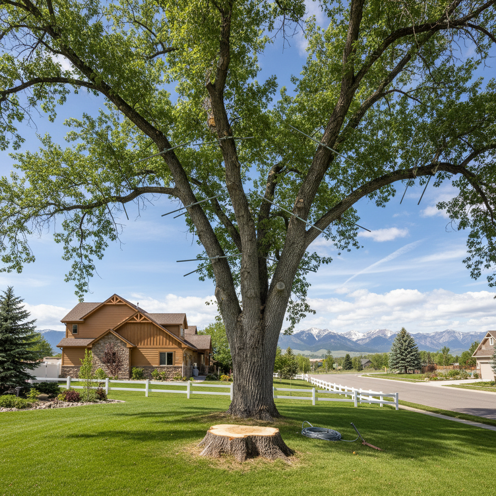 Tree Cabling and Bracing