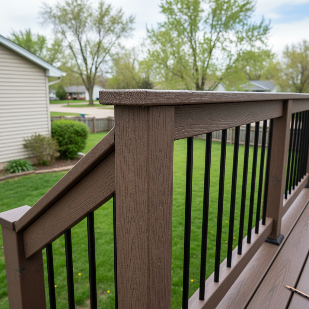 Deck Railing Installation