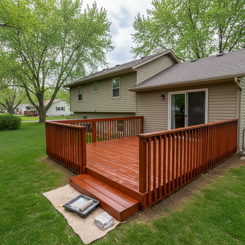 Deck Painting & Staining