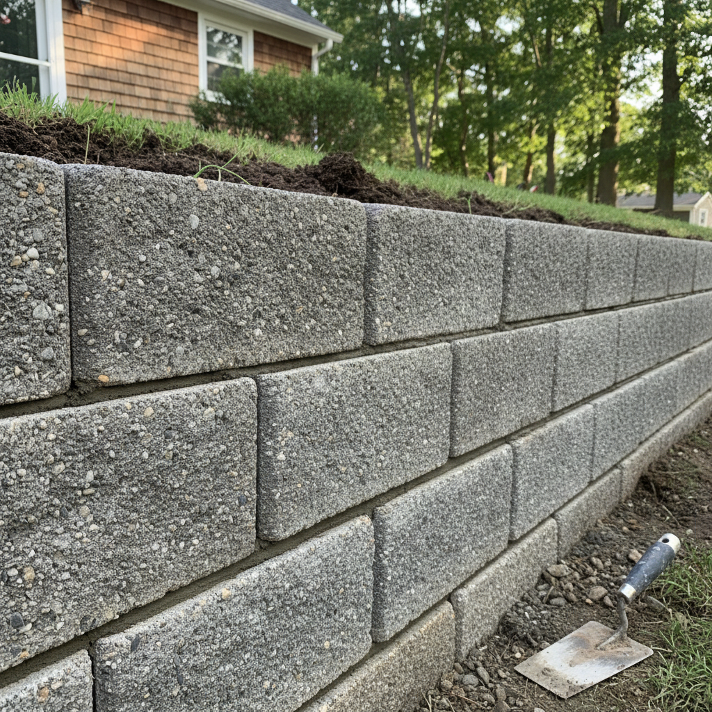 Concrete Retaining Walls