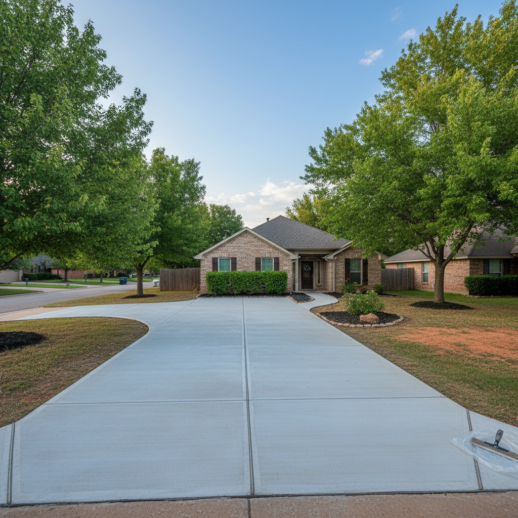 Concrete Installation in Broken Arrow, OK