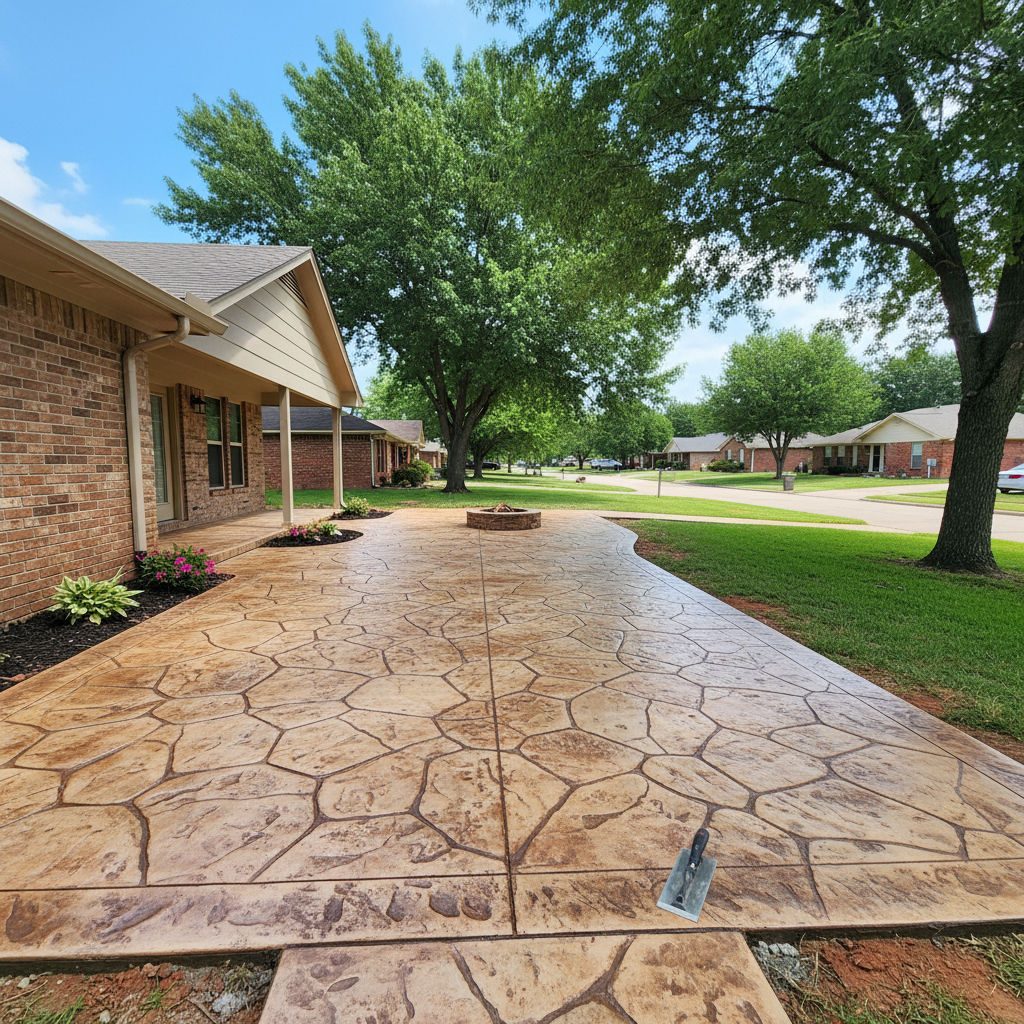 Decorative Concrete in Broken Arrow, OK