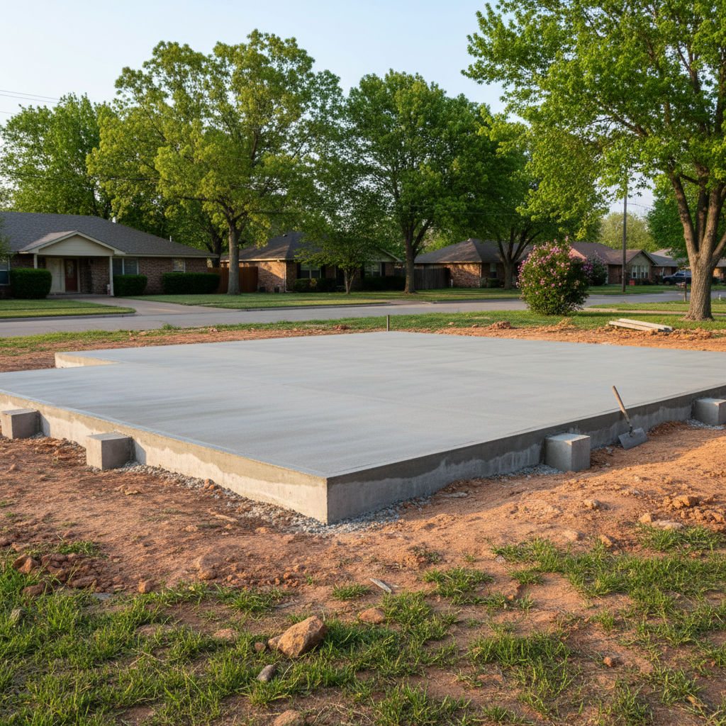 Concrete Foundations in Broken Arrow, OK