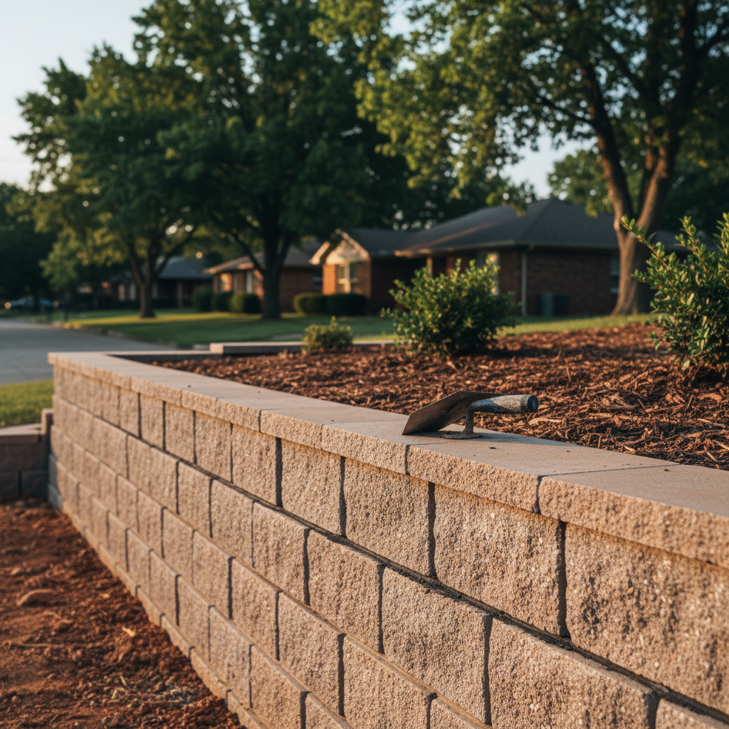 Concrete Retaining Walls in Broken Arrow, OK
