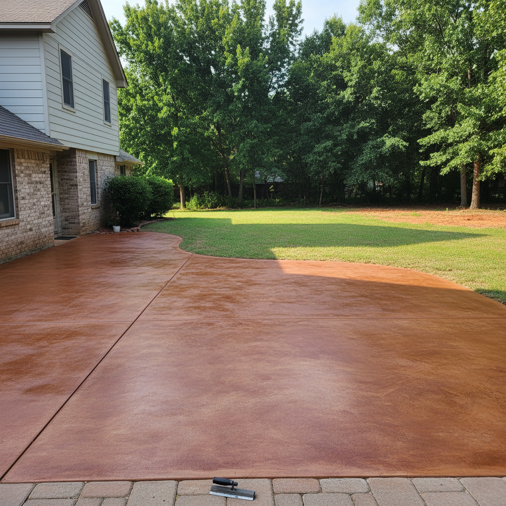 Concrete Staining in Broken Arrow, OK