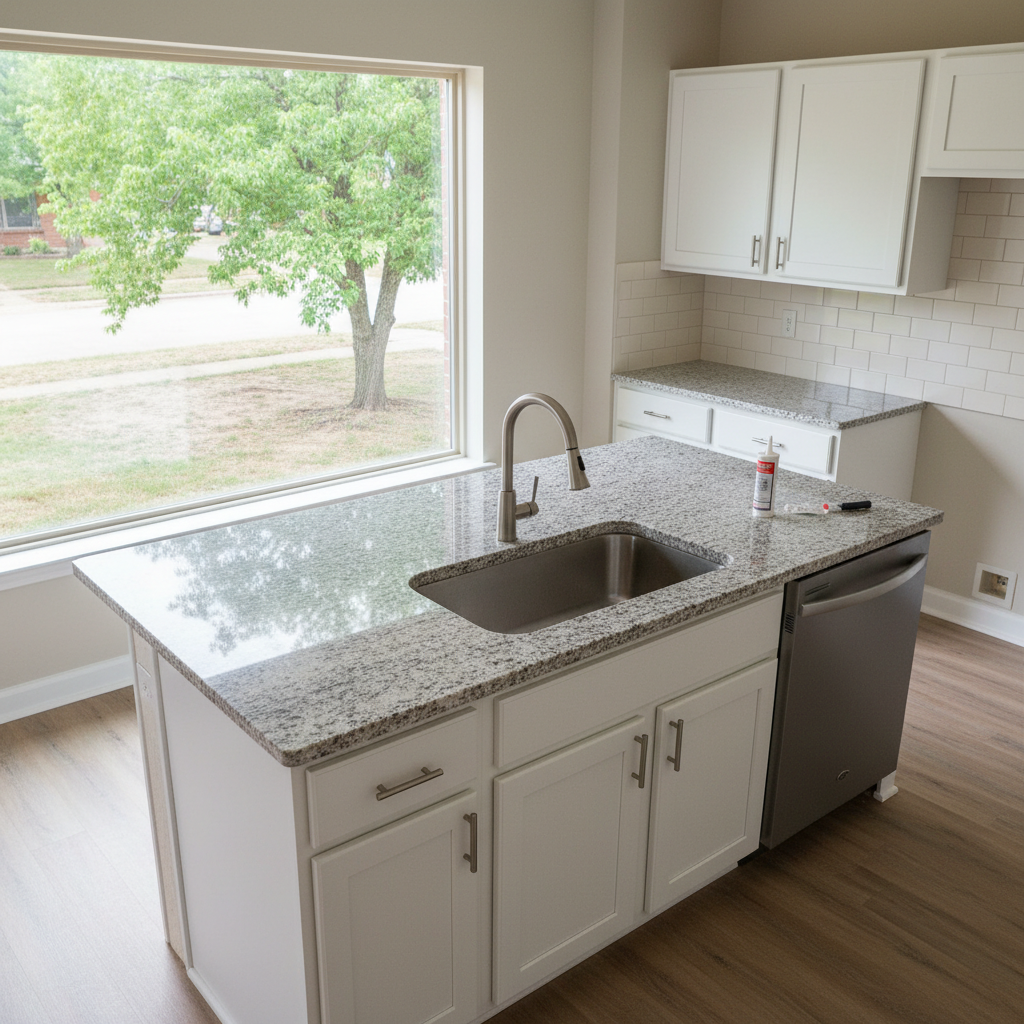 Kitchen Island Installation