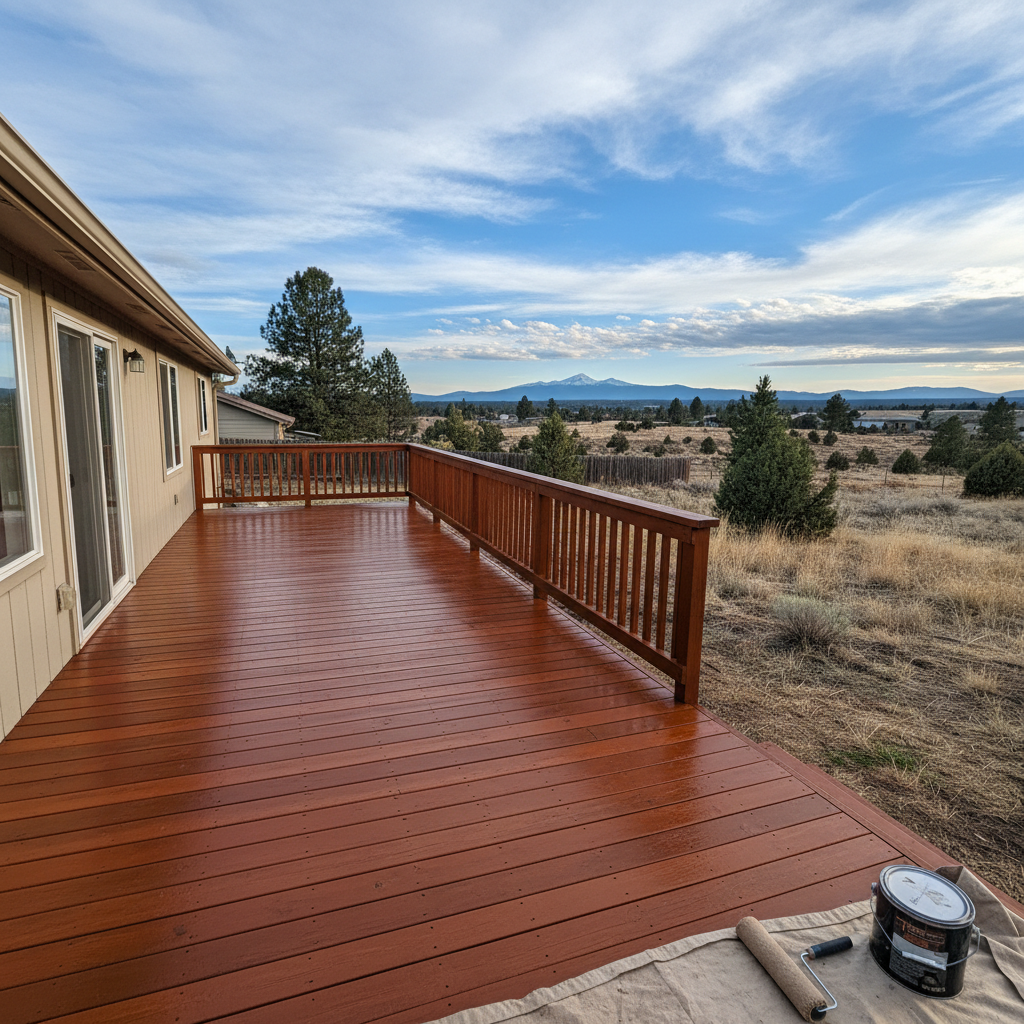 Deck Painting & Staining