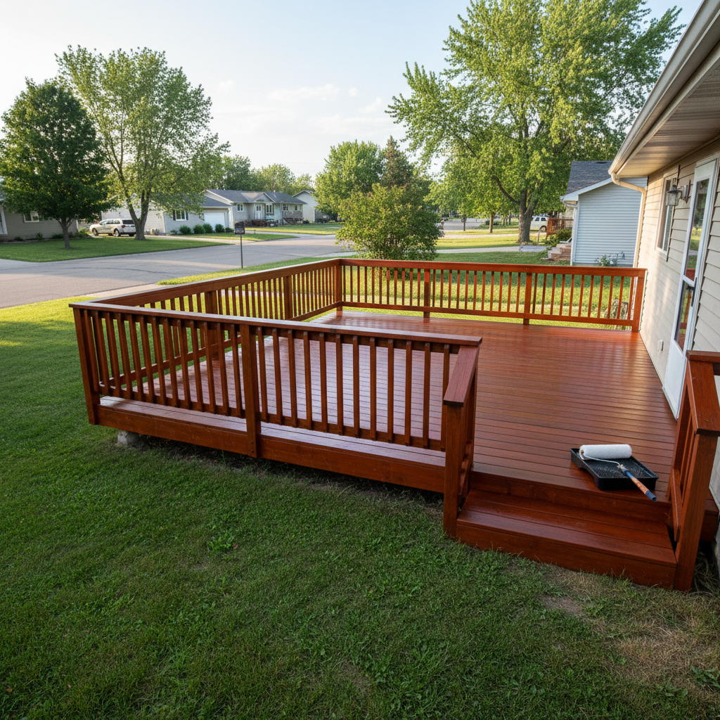 Deck Staining