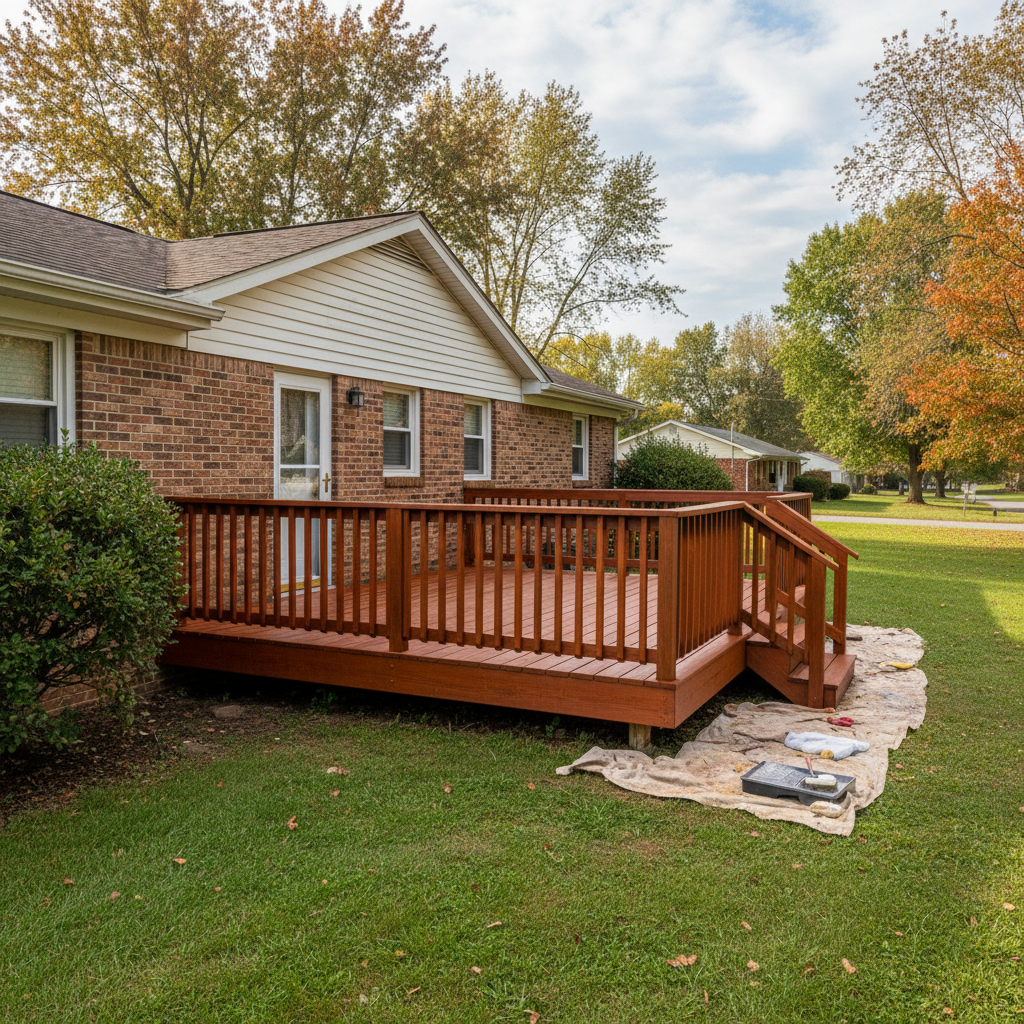 Deck Painting & Staining