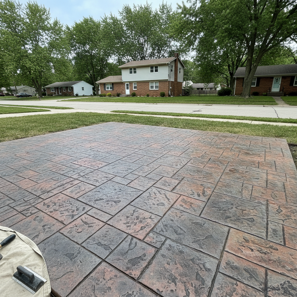 Decorative Concrete in Akron, OH