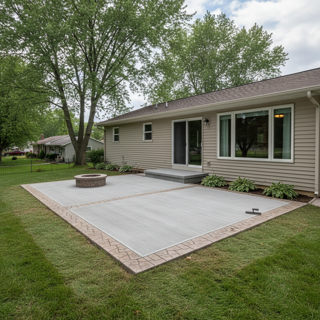 Concrete Patios in Akron, OH