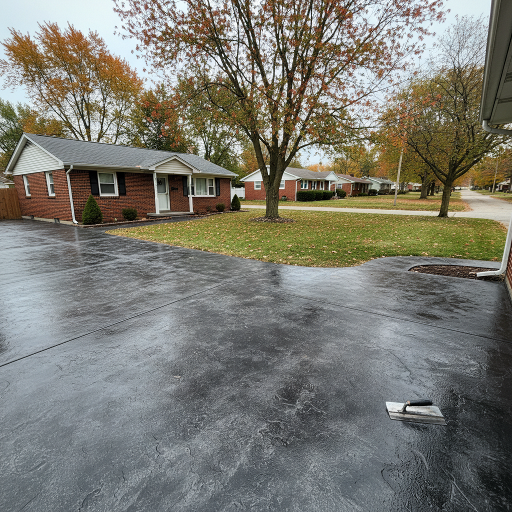 Concrete Staining in Akron, OH
