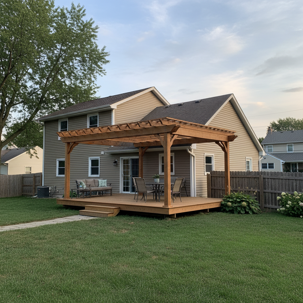 Pergola Construction in Toledo, OH