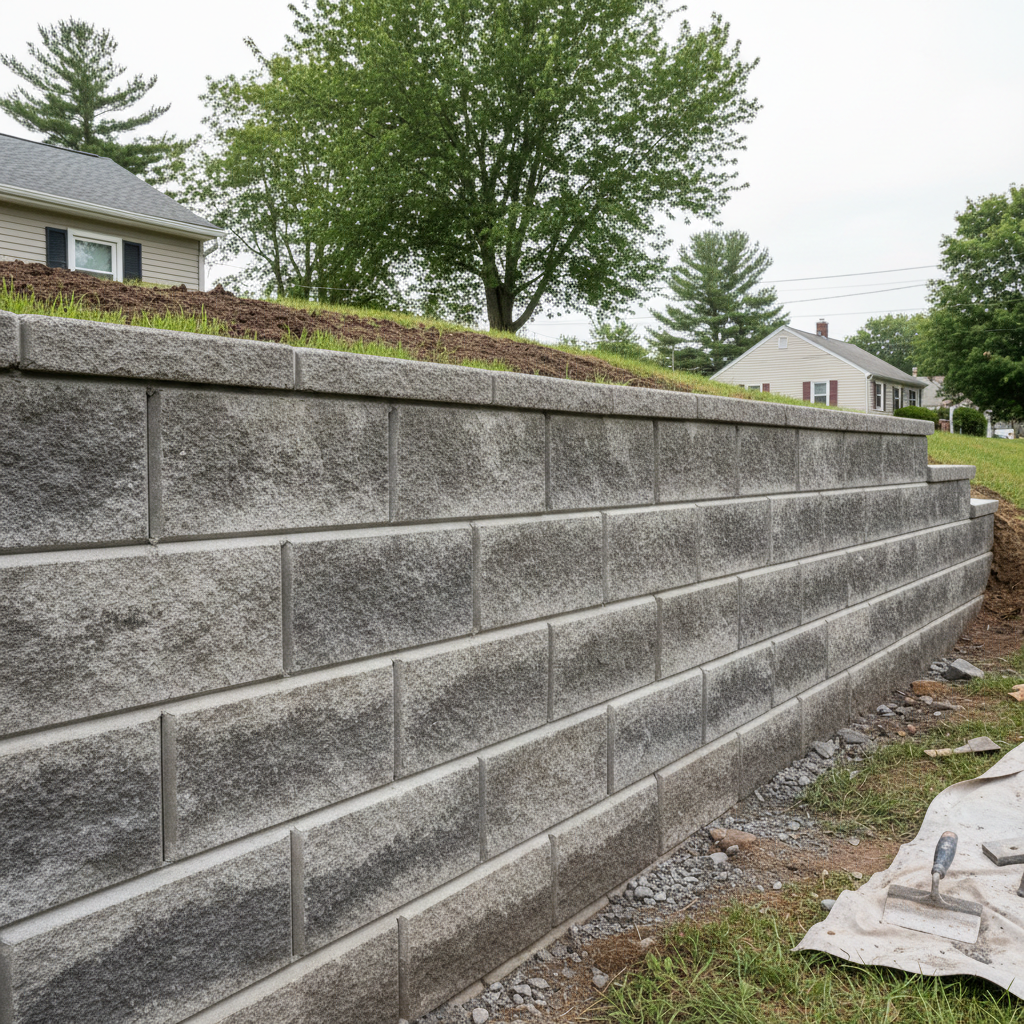 Concrete Retaining Walls
