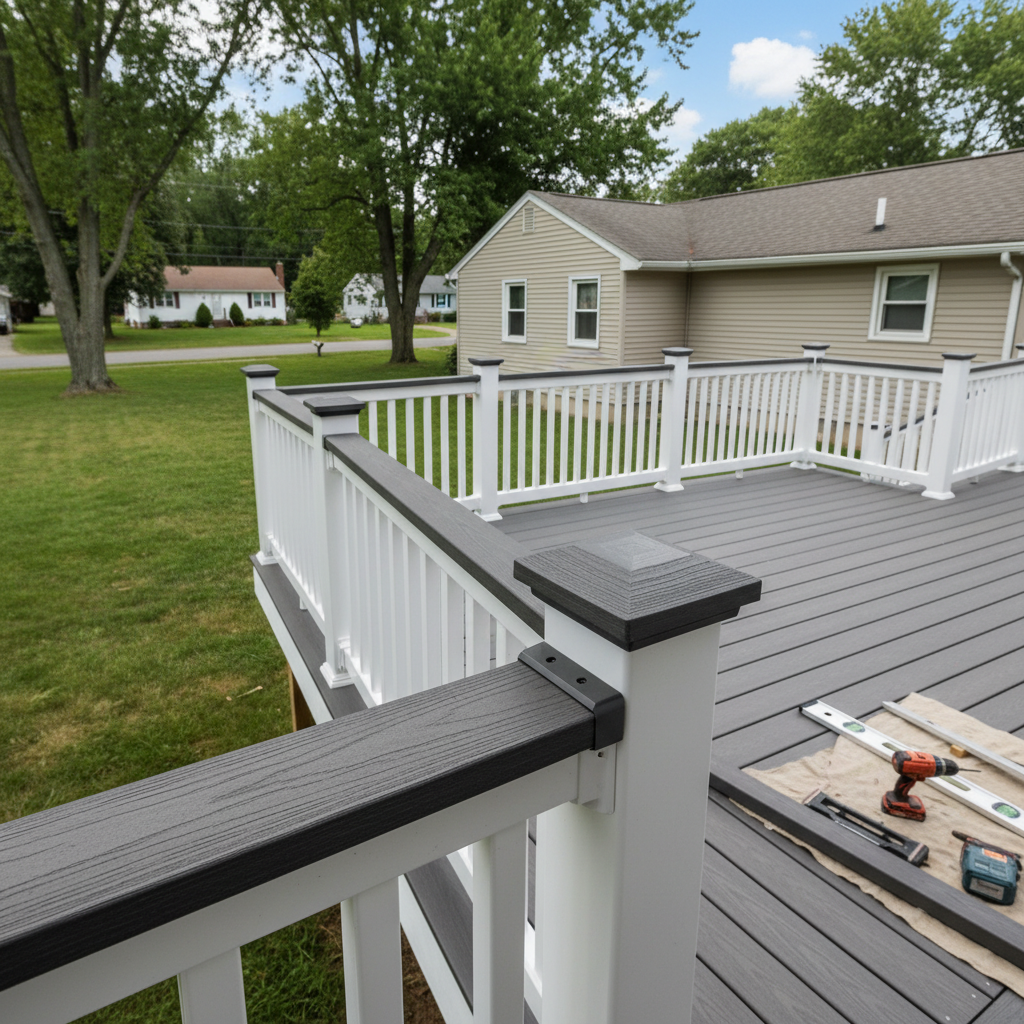 Deck Railing Installation