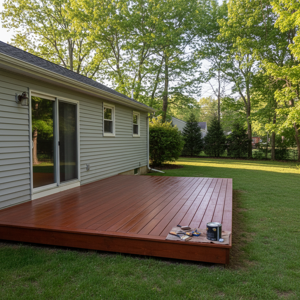 Deck Painting & Staining