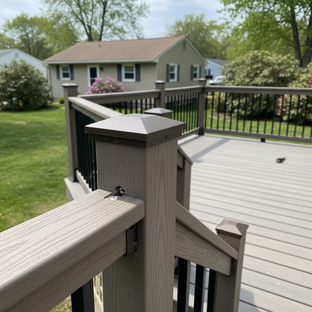 Deck Railing Installation