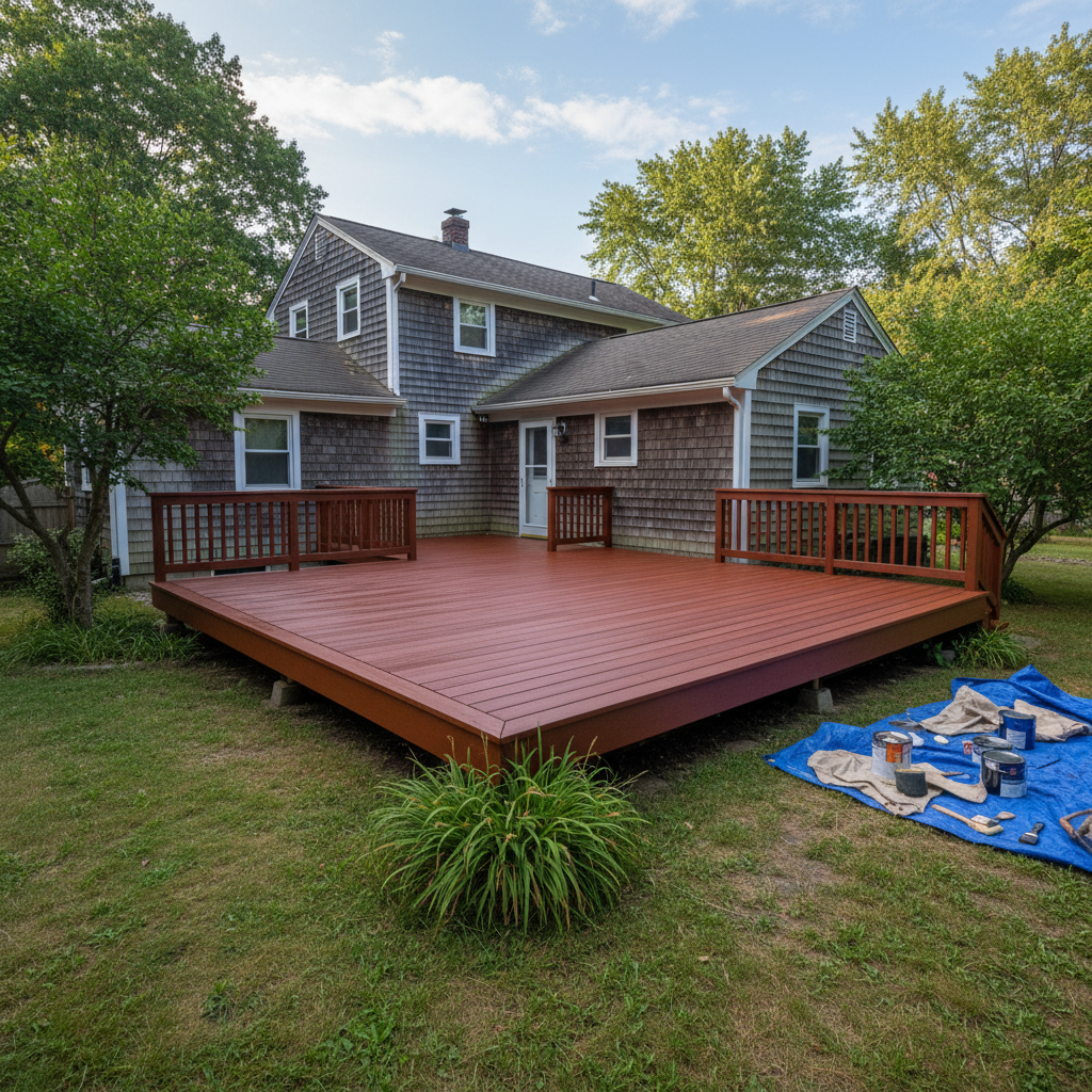 Deck Painting & Staining in Providence