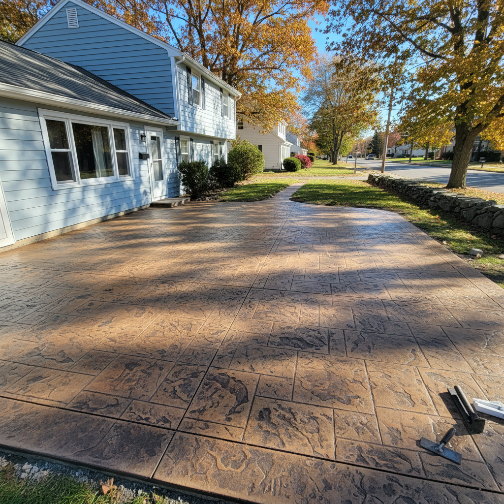 Stamped Concrete in Barrington