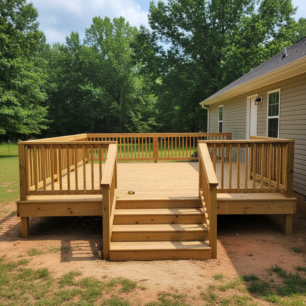 Deck Construction in Great Falls, SC