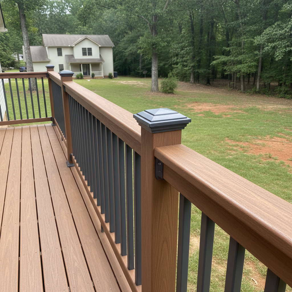 Deck Railing Installation in Columbia