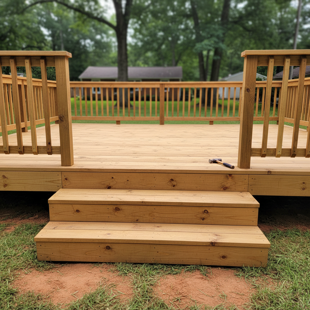 Wooden Decks in Columbia