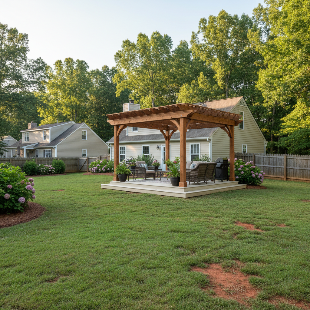 Pergola Construction in Great Falls, SC