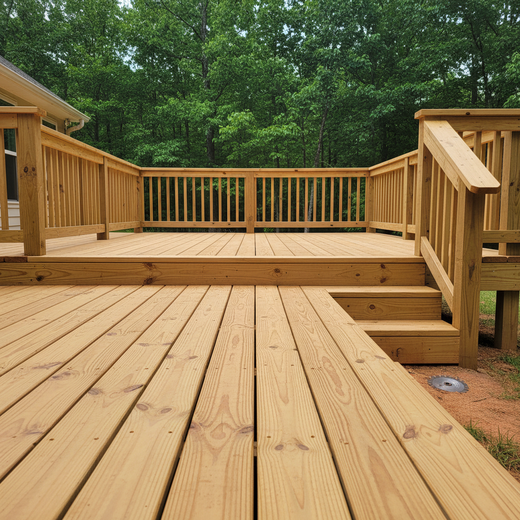 Wooden Decks in Great Falls, SC