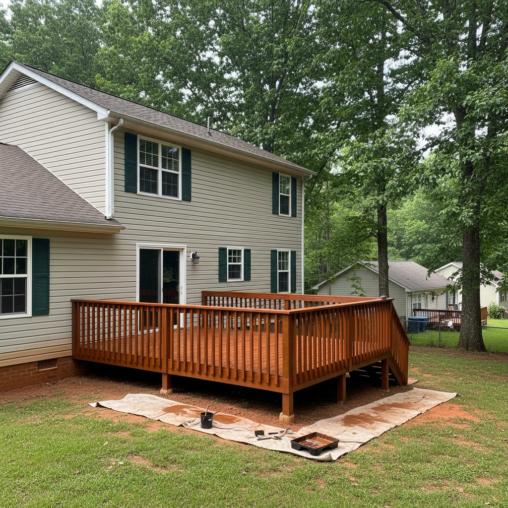 Deck Painting & Staining