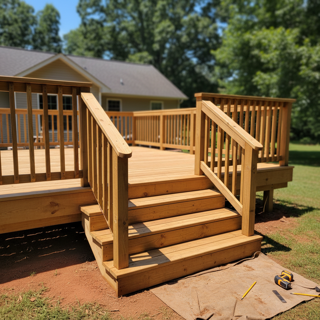 Wooden Decks in Knoxville