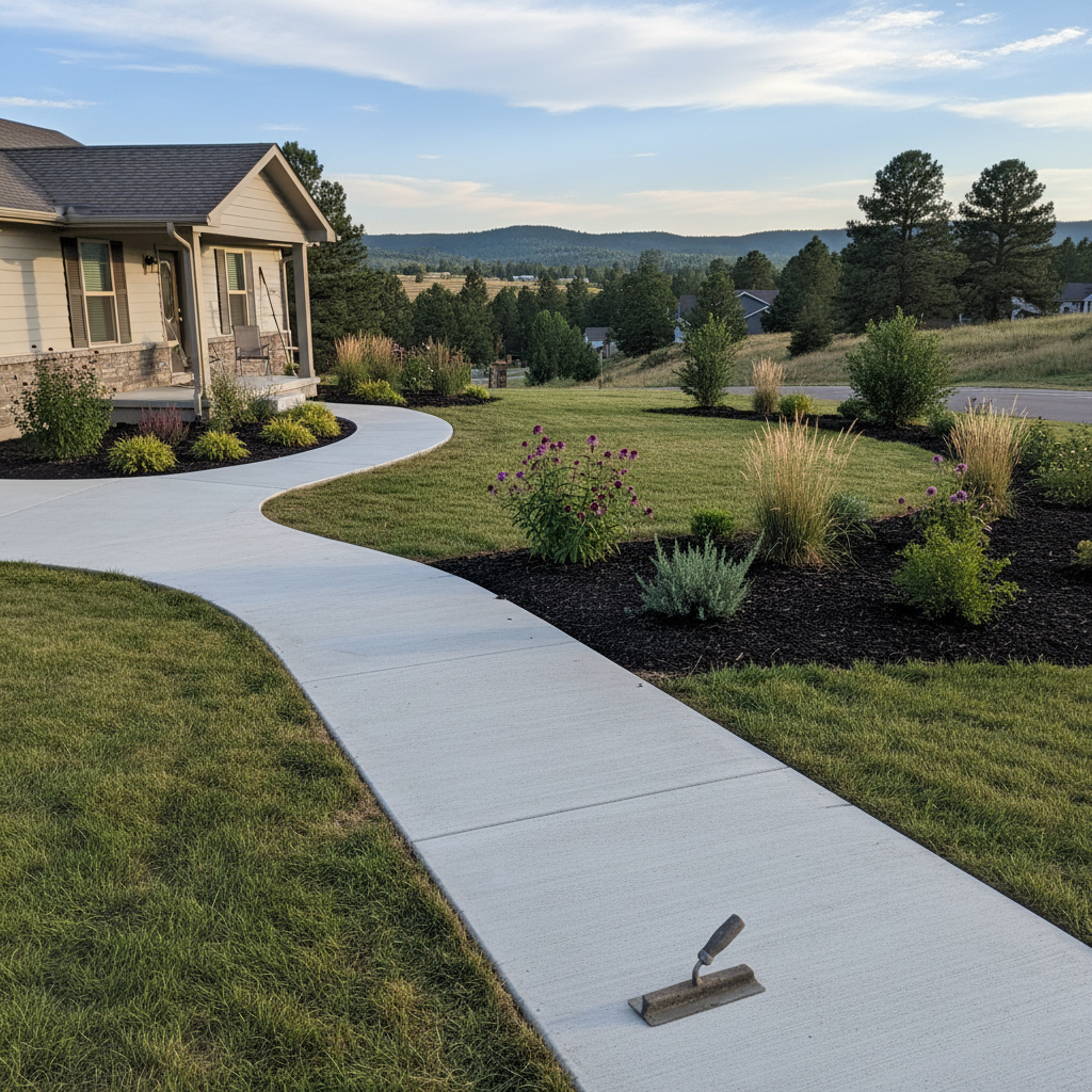 Concrete Sidewalks in Rapid City, SD