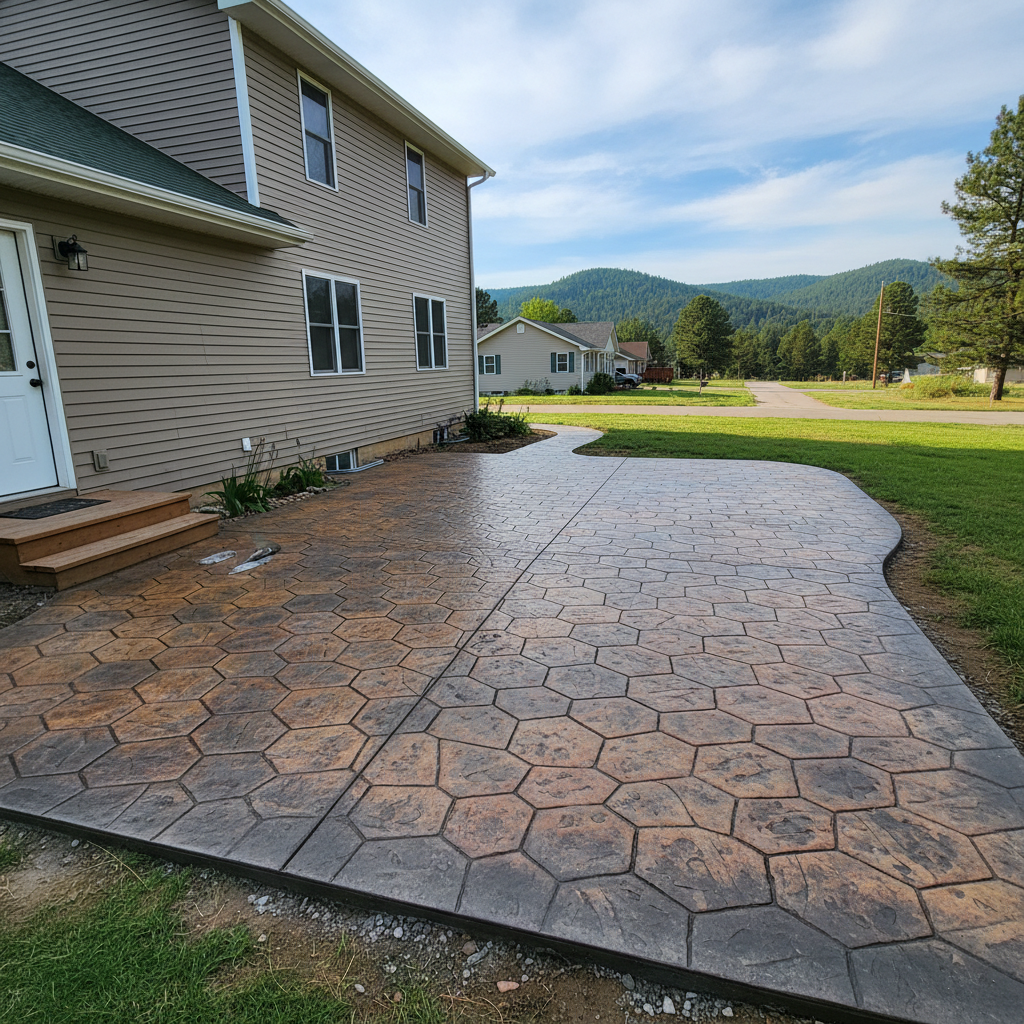 Stamped Concrete in Rapid City, SD