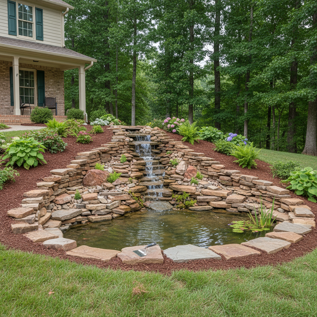 Water Feature Installation