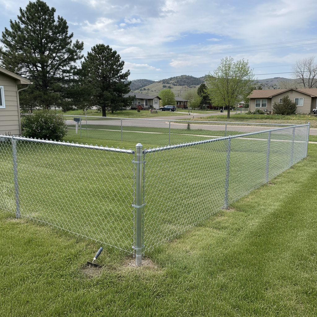 Chain Link Fence Installation