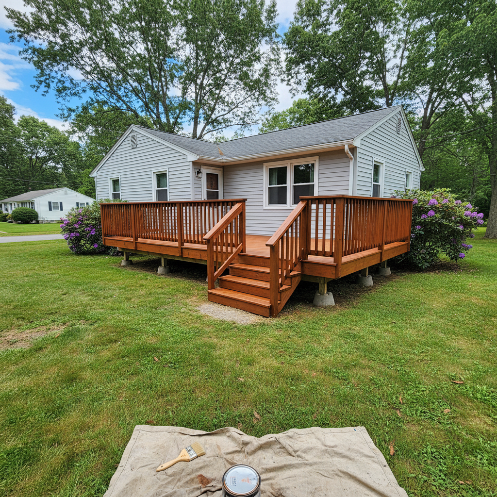 Deck Painting & Staining