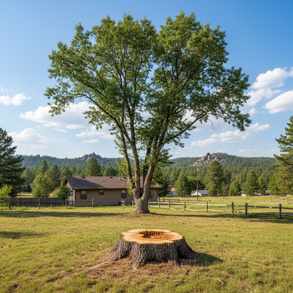 Tree Trimming in Custer