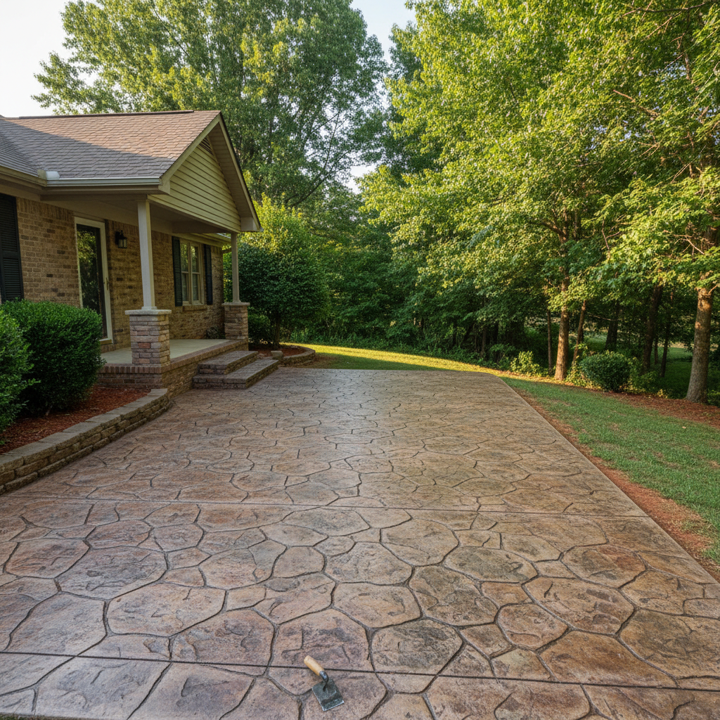 Stamped Concrete in Kingsport, TN