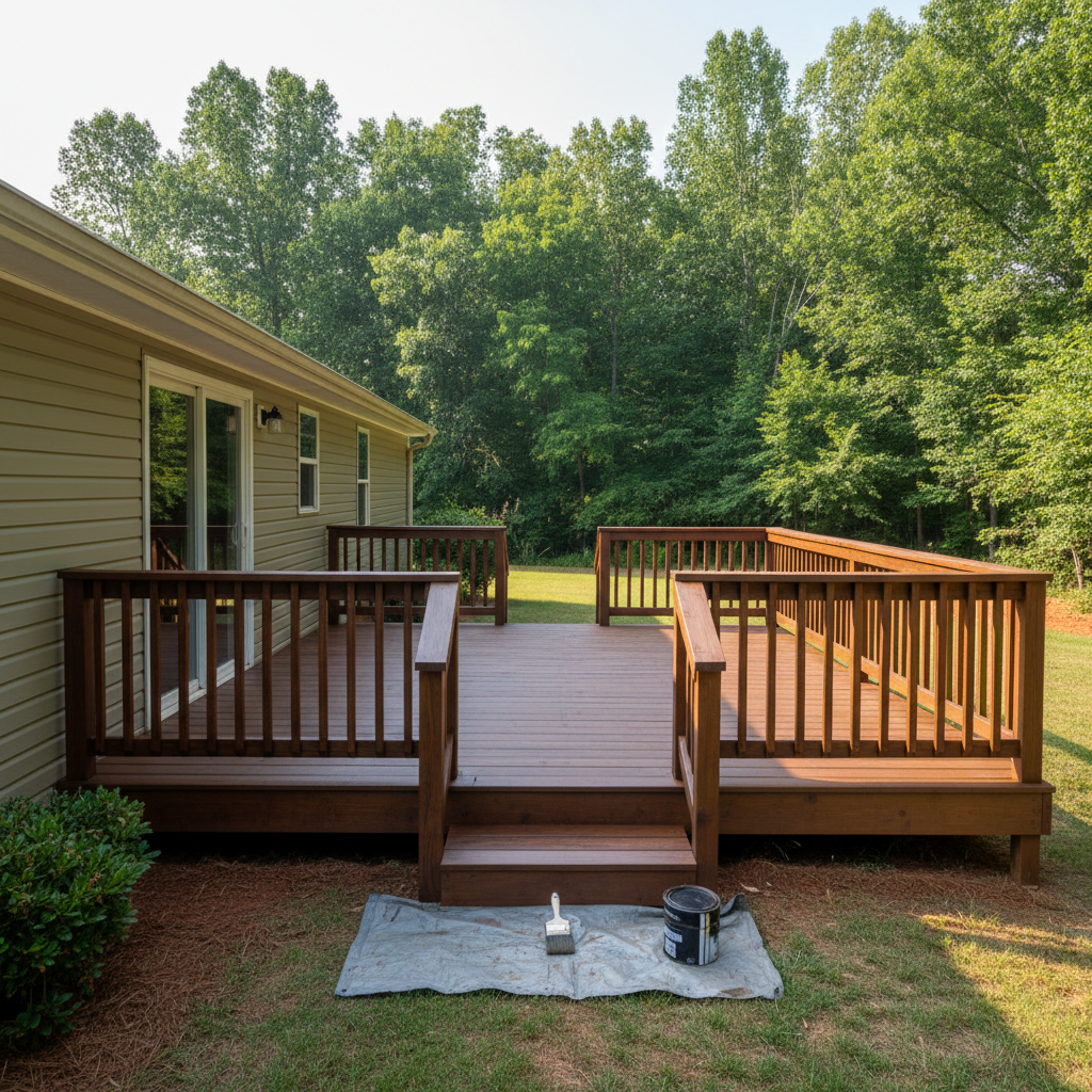 Deck Painting & Staining