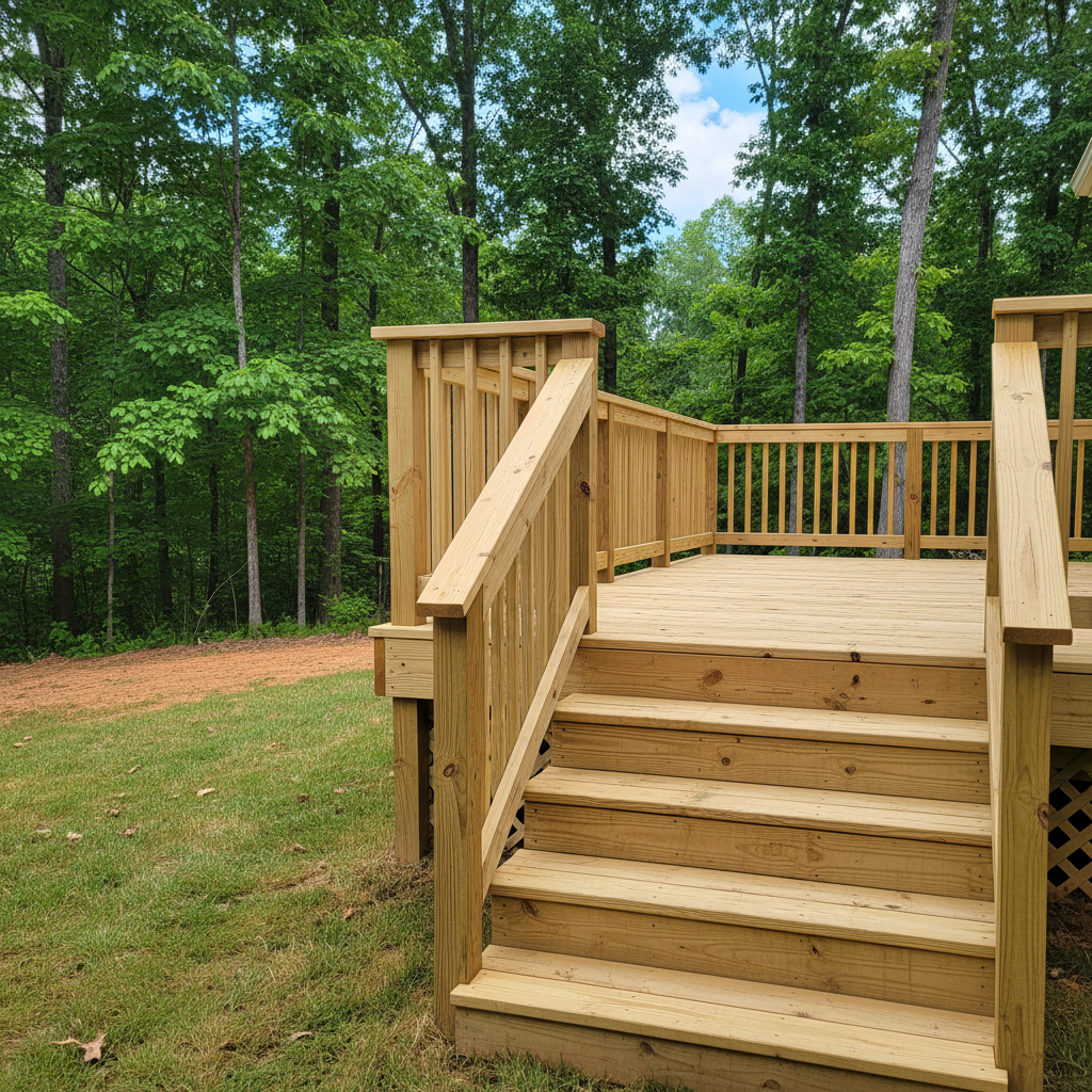 Wooden Decks in Rockford, TN