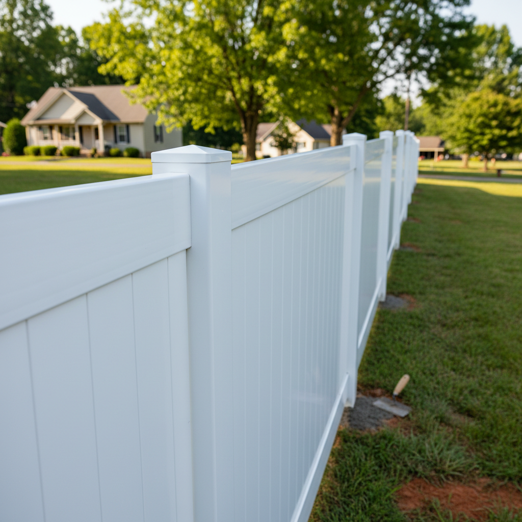 Vinyl Fence Installation in Maryville, TN